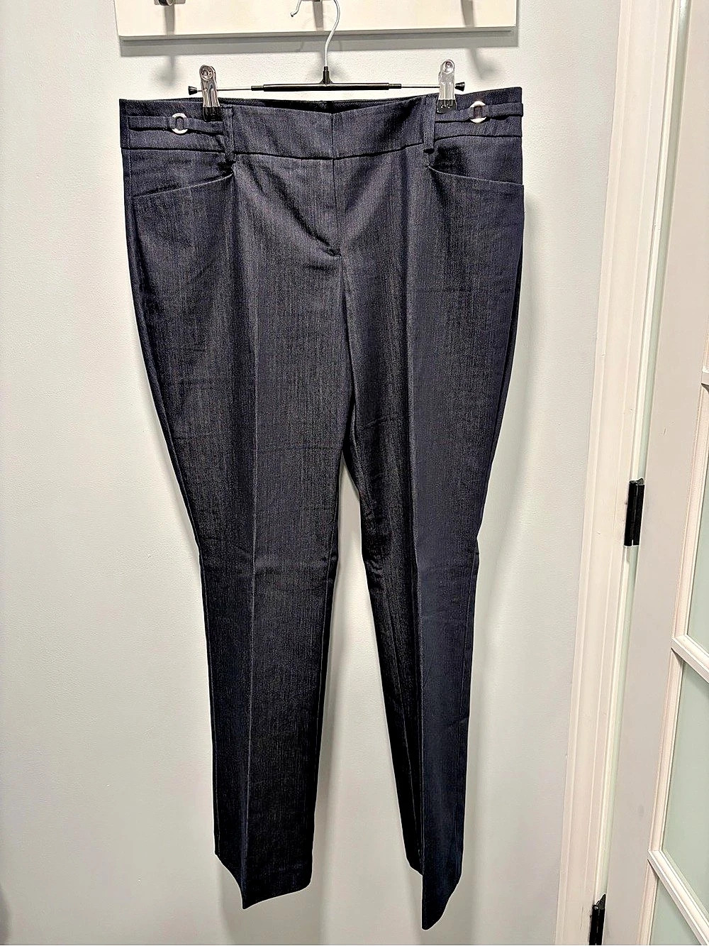 7th Avenue Skinny Pants in Blue Size 12 Like New